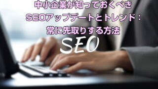 中小企業が知っておくべきSEOアップデートとトレンド：常に先取りする方法