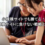 小規模サイトでも勝てる！大規模サイトに負けない戦略とは？